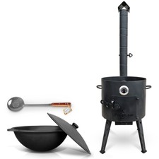 Feuerofen Ø 40 cm 2 mm Stahl