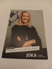 Maren Hammerschmidt - Ex-Biathlon - Joka - original Autogramm