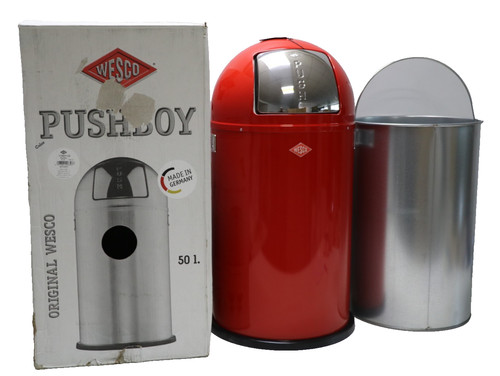 Wesco pushboy 50l mülleimer - wesco,