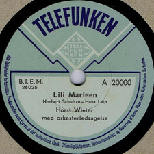 ♫ 10" 1941 Horst Winter –