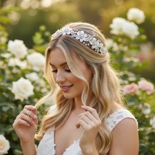 Braut Haarkamm - FLORAL