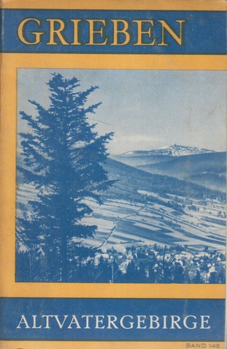 Buch altvatergebirge glatzer - buch:, altvatergebirge.