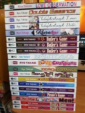 Manga Paket Ryo Takagi 2: 19 Bände Boyslove! Viele Oneshots, Komplettreihen!