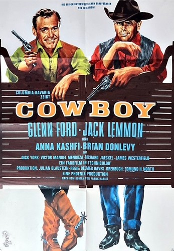 Original filmplakat western - -,