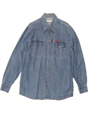Mustang herren jeanshemd large - herren,