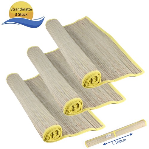 Strandmatte rollmatte - 3x,