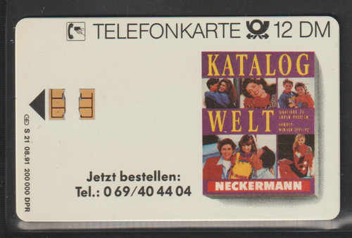 Telefonkarte michel - 21/91, **