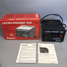 Graupner 6400 Ultra Power 150 Netzgerät AC Netzteil Charger RC Modellbau OVP #7