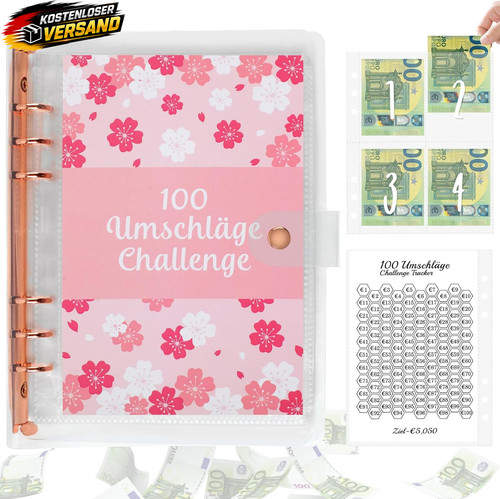 Sparchallenge buch mit 100 - buch,