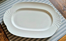 V&B ARCO WEISS   ovale Platte 38 cm   gut bis sehr gut  VILLEROY&BOCH