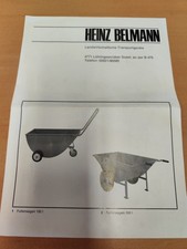 Belmann Transportgeräte Futterwagen  Landwirtschaft Prospekt Traktor M4
