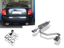 Fox Duplex Sportauspuff VW Passat 3B 3BG 135x80 flachoval