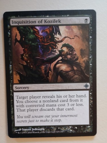 Inquisition kozilek mtg - inquisition,