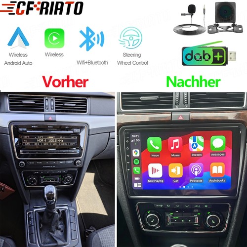 Dab für skoda superb ii - 10'',