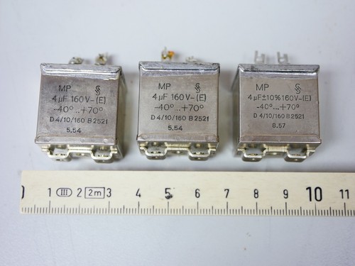 Vintage pio capacitors 4uf - pio,