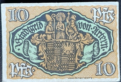 Pfennig artern 1920 - 10,