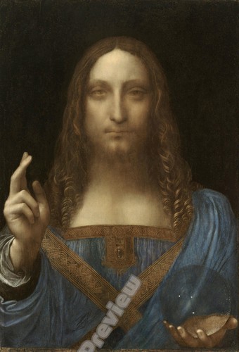 Vintage salvator mundi - vintage,