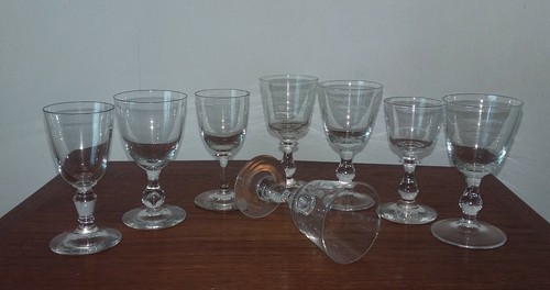 Glas mundgeblasen farblos - 8,