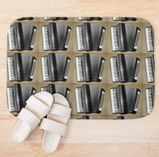 Badematte akkordeon handorgel - badematte,