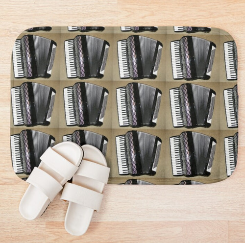 Badematte akkordeon handorgel - badematte,