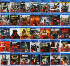 Sony Playstation 4 PS4 Spielesammlung Konvolut USK 18 Klassiker Shooter Auswahl