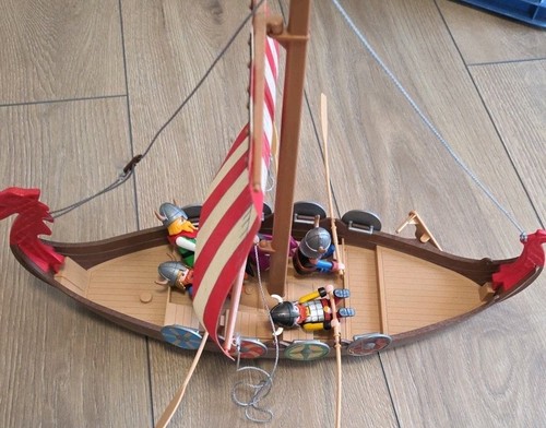 Playmobil 3150 wikinger schiff - wikinger,