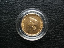 USA 1 Dollar 1855 Gold  -Indianer-Prinzessin- TYP 2