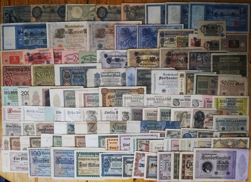 100 verschiedene banknoten - 100,