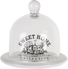 Glasglocke transparent Ø