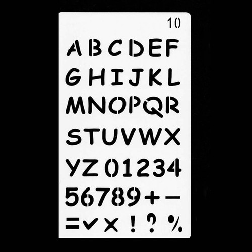 Schablone stencil buchstaben - stencil,
