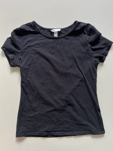 Damen shirt schwarz m - h&m,