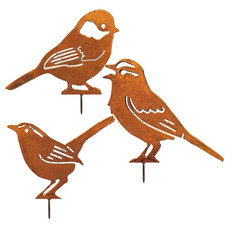 Rostiger Vogel Deko Rost