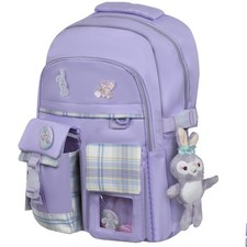 Lila Mädchen Schulranzen mit