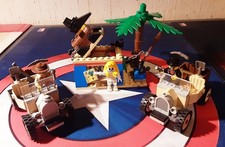 LEGO Adventurers 5938 Das Grabmal des Anubis & 2x 5918 Expeditionsmobil (1998)