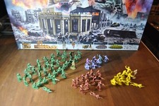 63 Soldaten, WW2 German Infantry, HO/ OO, gebraucht, 63 Figuren, ohne OVP