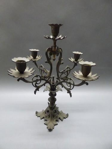 1880 kerzenleuchter armig - ~1880,