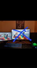 Gaming Pc mit Monitor und