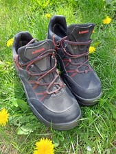 Arbeitsschutzschuhe LOWA S3 Boreas Work GTX Art 5338 schwarz / rot EU44 / UK10