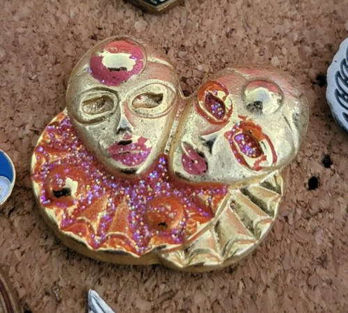 Harlekin masken - ➔, ➔