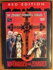 BLUTRAUSCH DER ZOMBIES - RED EDITION - DVD - UNCUT - OOP - SEHR RAR sehr guter Z