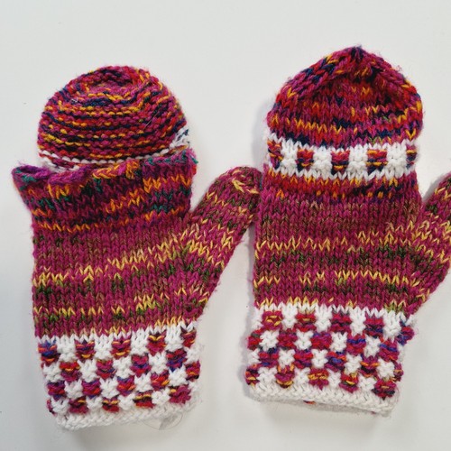 Strick handschuhe - strick,