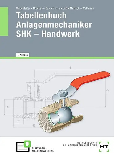 Tabellenbuch anlagenmechaniker - tabellenbuch,