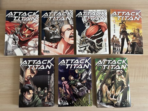 Attack titan manga 7 - attack, on