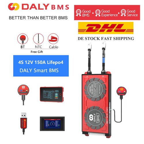 Daly smart lifepo4 bms - smart, 12v