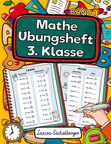Mathe übungsheft klasse - 3.,