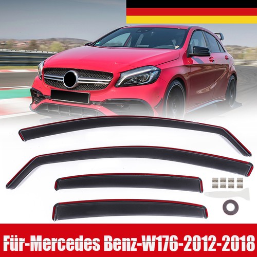 Schwarz getönt windabweiser - schwarz,