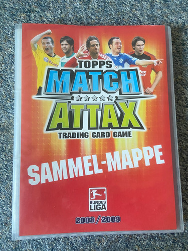 Match attax 2008 sammelheft - match,