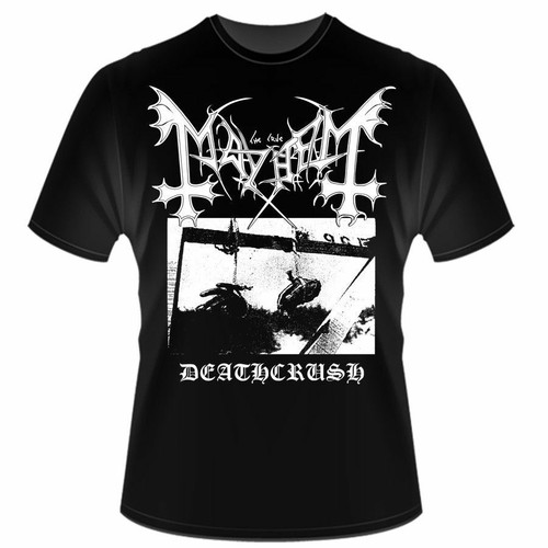 Mayhem deathcrush t shirt - deathcrush, t-shirt