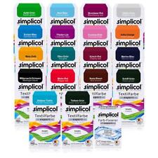 Simplicol Textilfarbe expert zum Batiken, Neufärben, Umfärben für Textilien