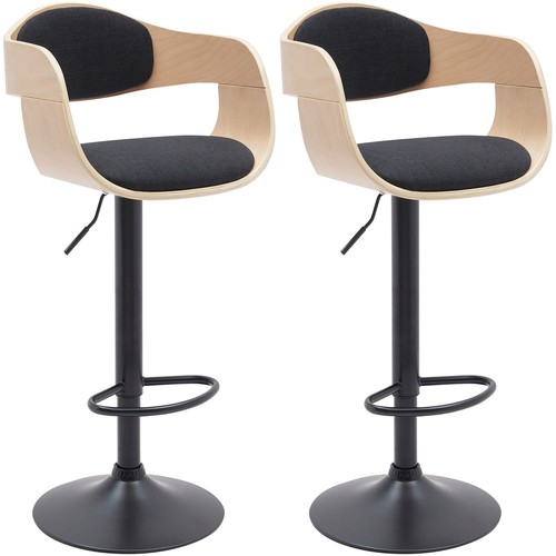 2er set barhocker kingston - barhocker,
